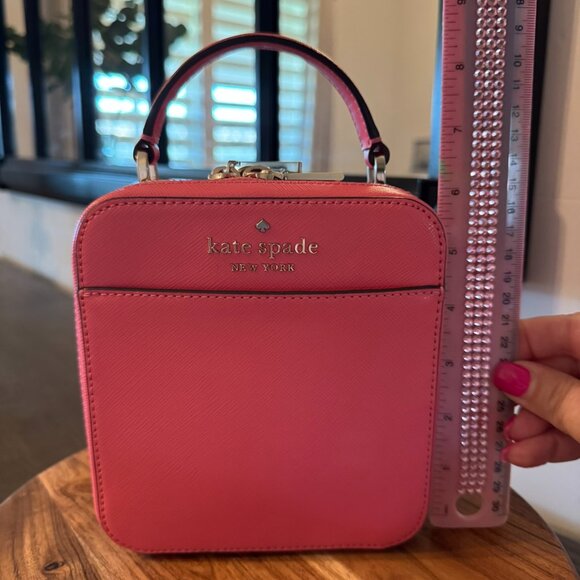 Kate Spade Daisy Vanity Case Crossbody — Hot Pink - Picture 9 of 10